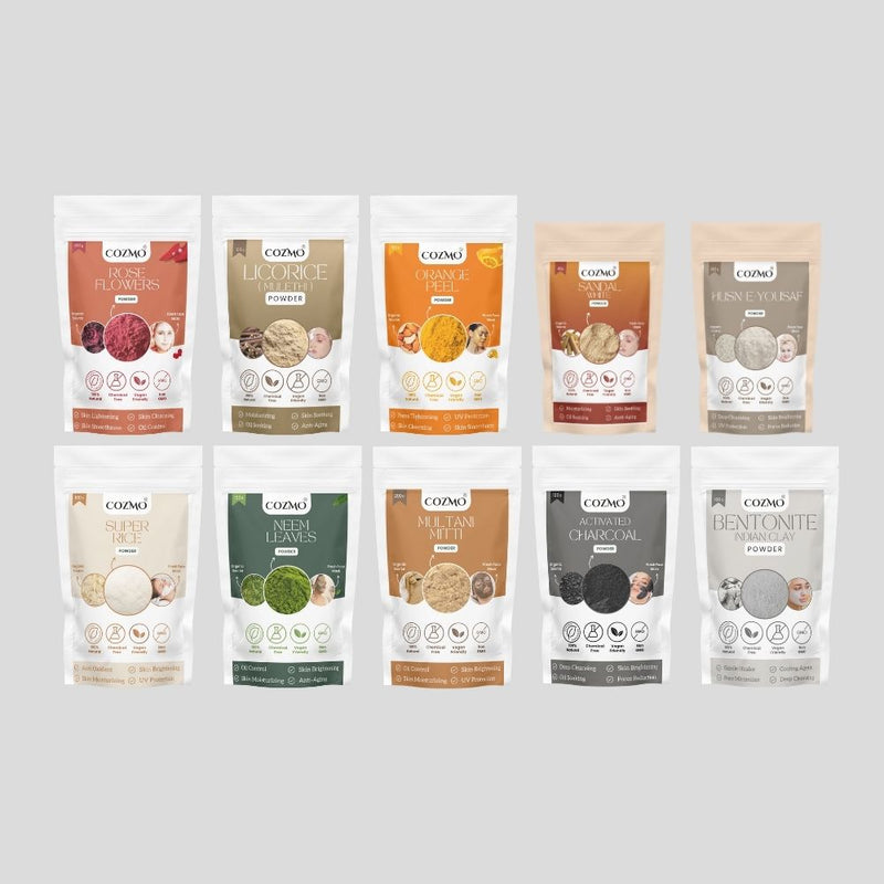 Pakistan's Premium Organic Powder Kit - Pack of 10